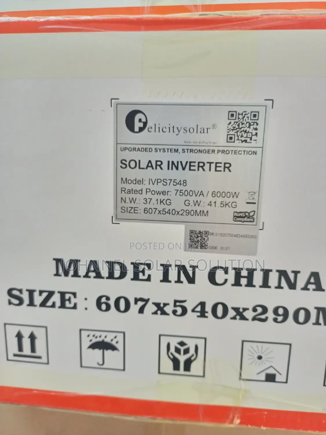 7.5kva 48v Felicity Solar Inverter Transformer