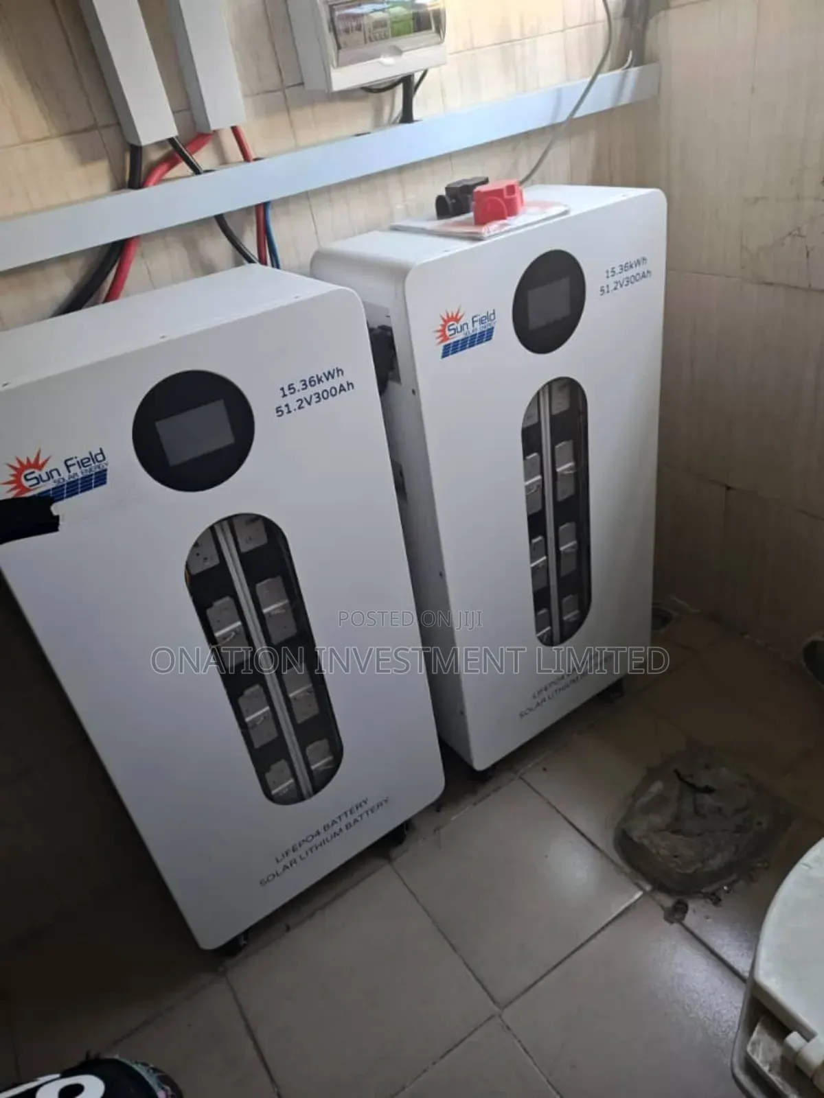 15.36kwh 51.2v Sun Field Lithium Battery