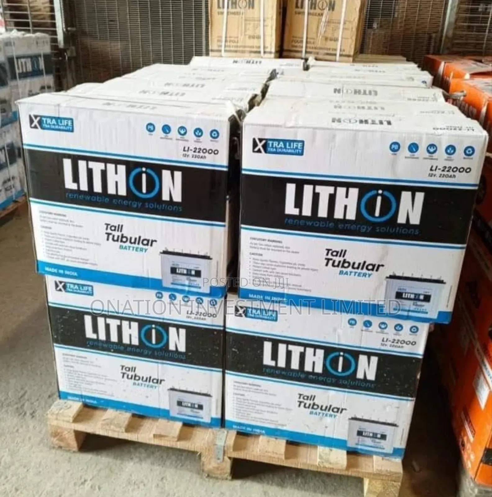 220ah 12v Lithion Tubular Batteries
