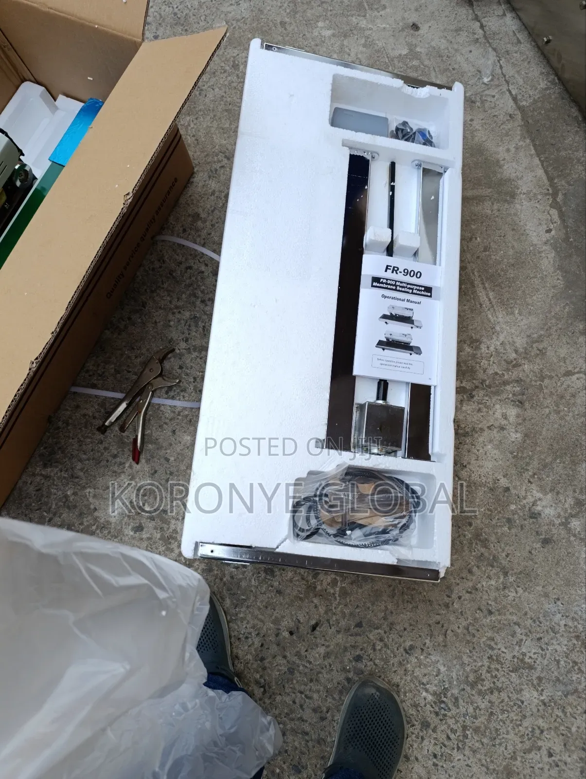 Fr900 Band Sealing Nylon Machine