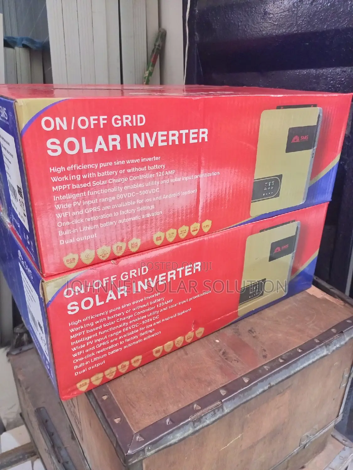 4.2kva 24v SMS Solar Hybrid Inverter