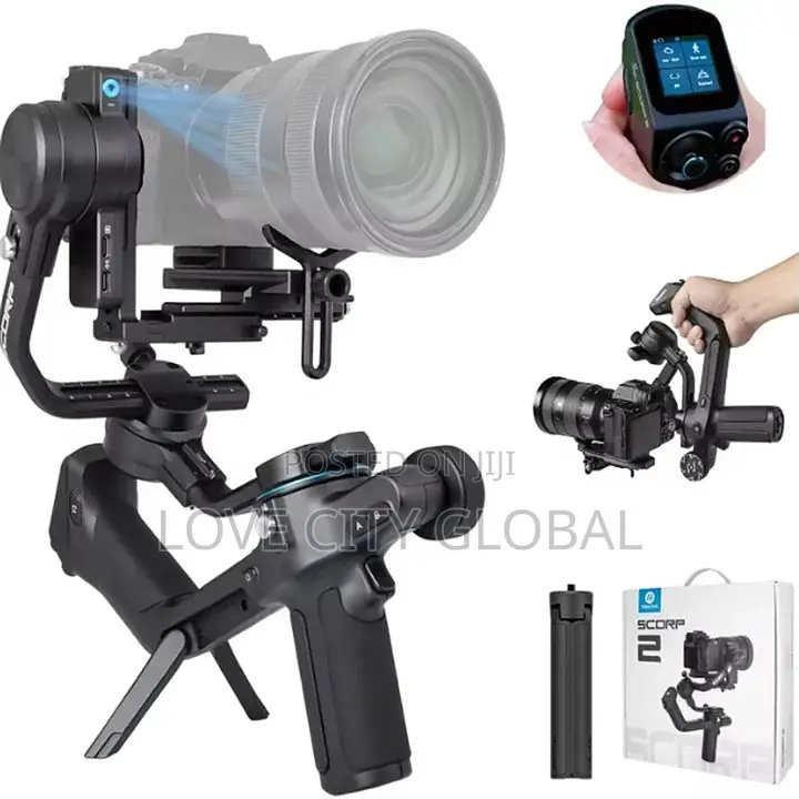 Feiyutech Scorp 2 Kit Camera Gimbal in-Built A.I Tracker
