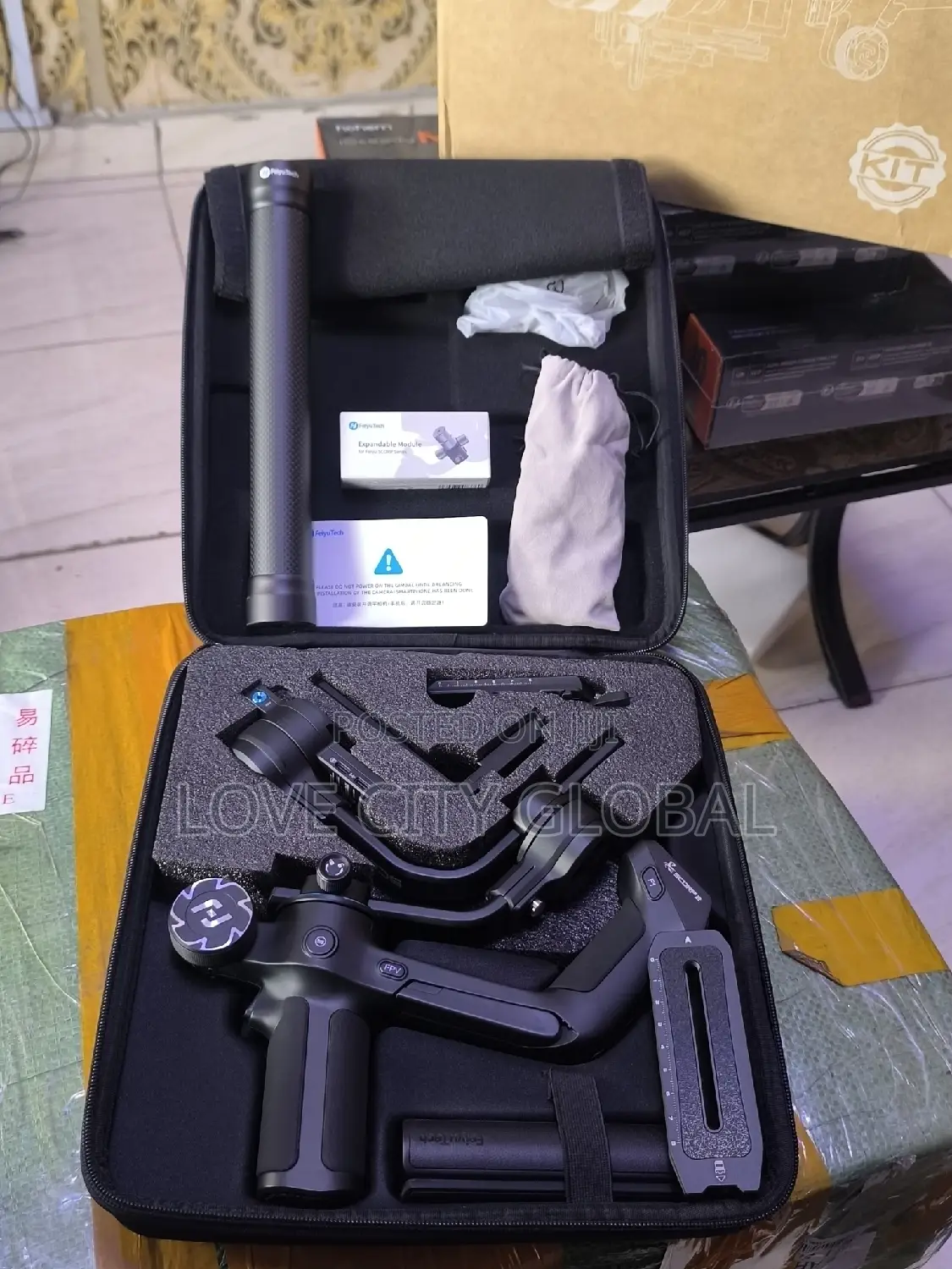 Feiyutech Scorp 2 Kit Camera Gimbal in-Built A.I Tracker