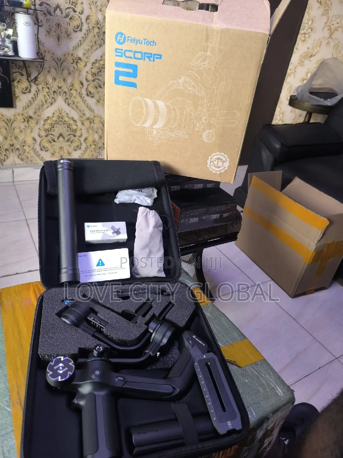Feiyutech Scorp 2 Kit Camera Gimbal in-Built A.I Tracker