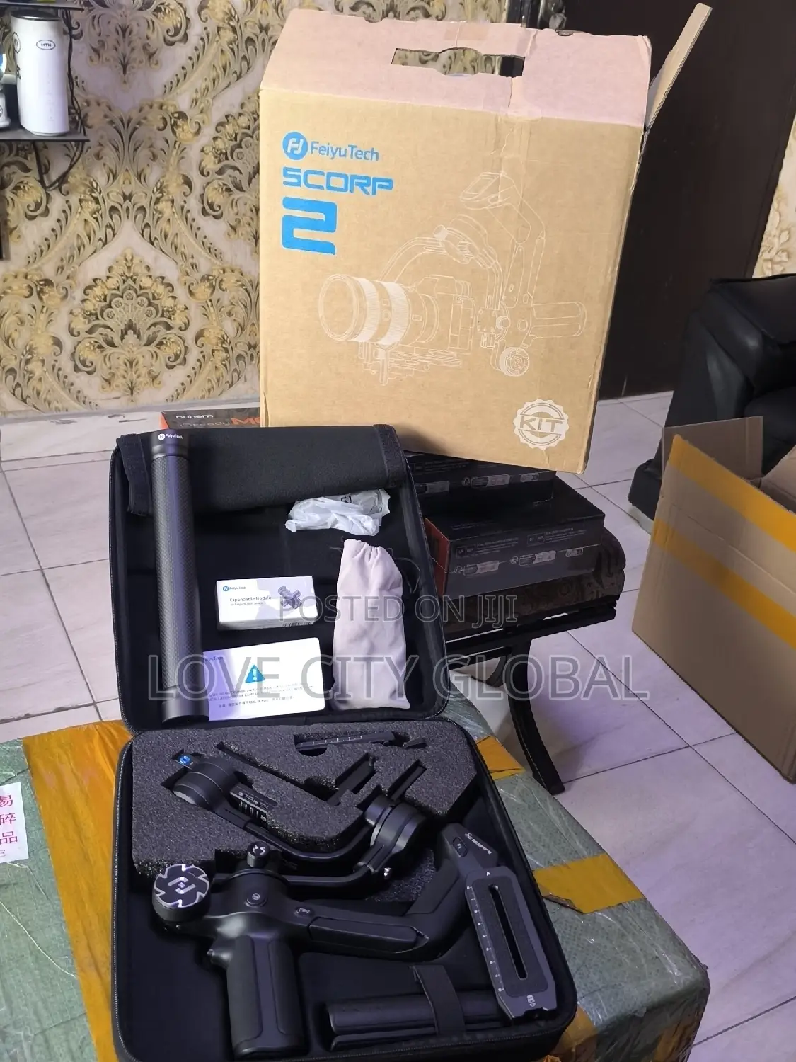 Feiyutech Scorp 2 Kit Camera Gimbal in-Built A.I Tracker