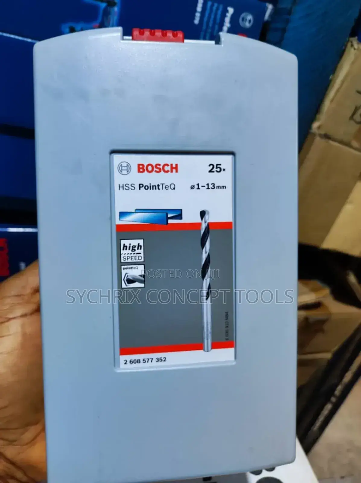 Bosch HSS Pointteq Drill Bit Set for Metal (25pcs)