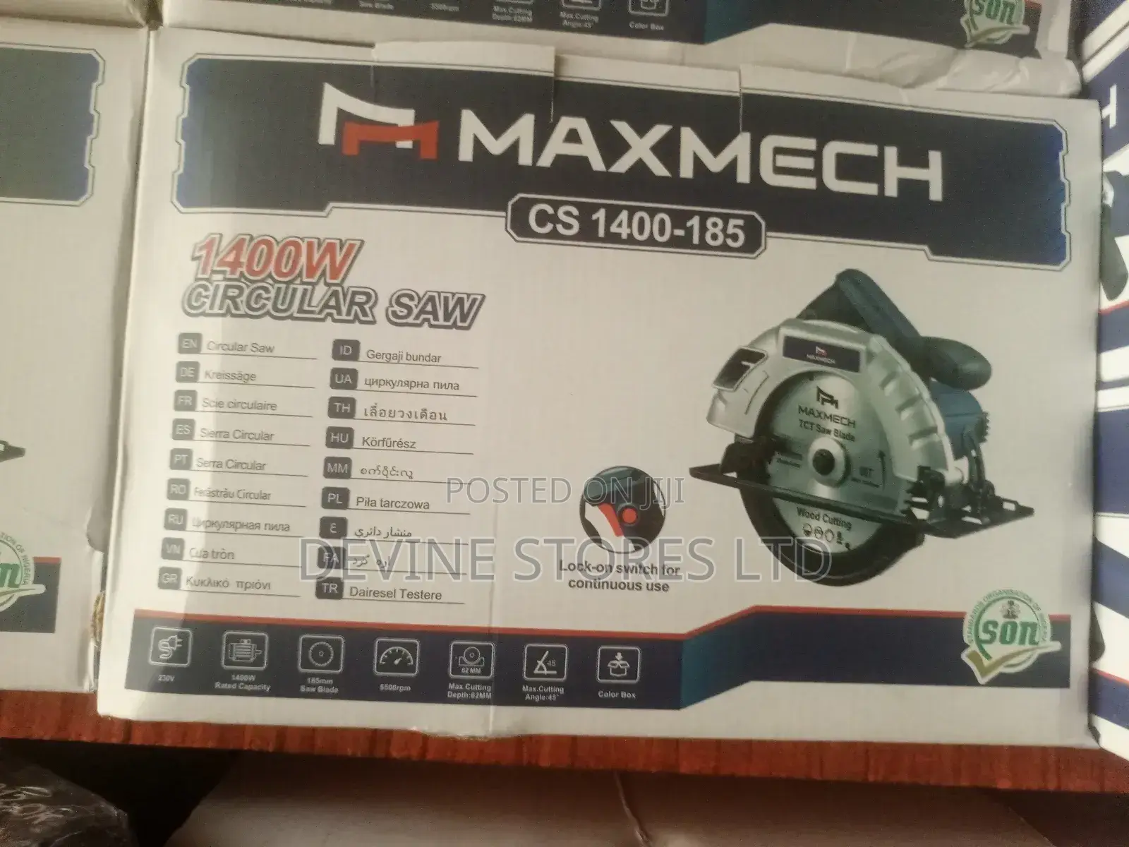 1400w Maxmech Electric Circular Saw Machine