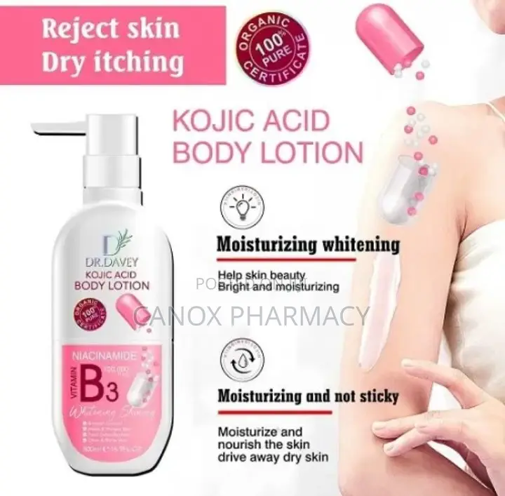 Dr. Davey Kojic Acid Body Lotion - 500ml