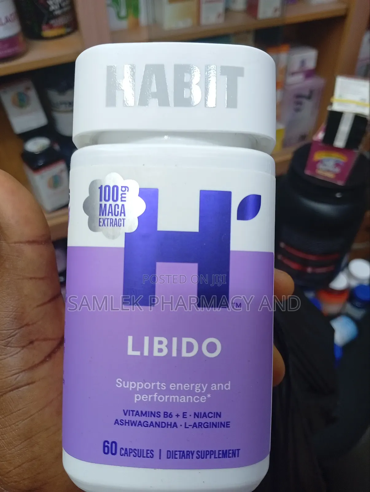 Health By Habit Libido Blend- 60 Capsules