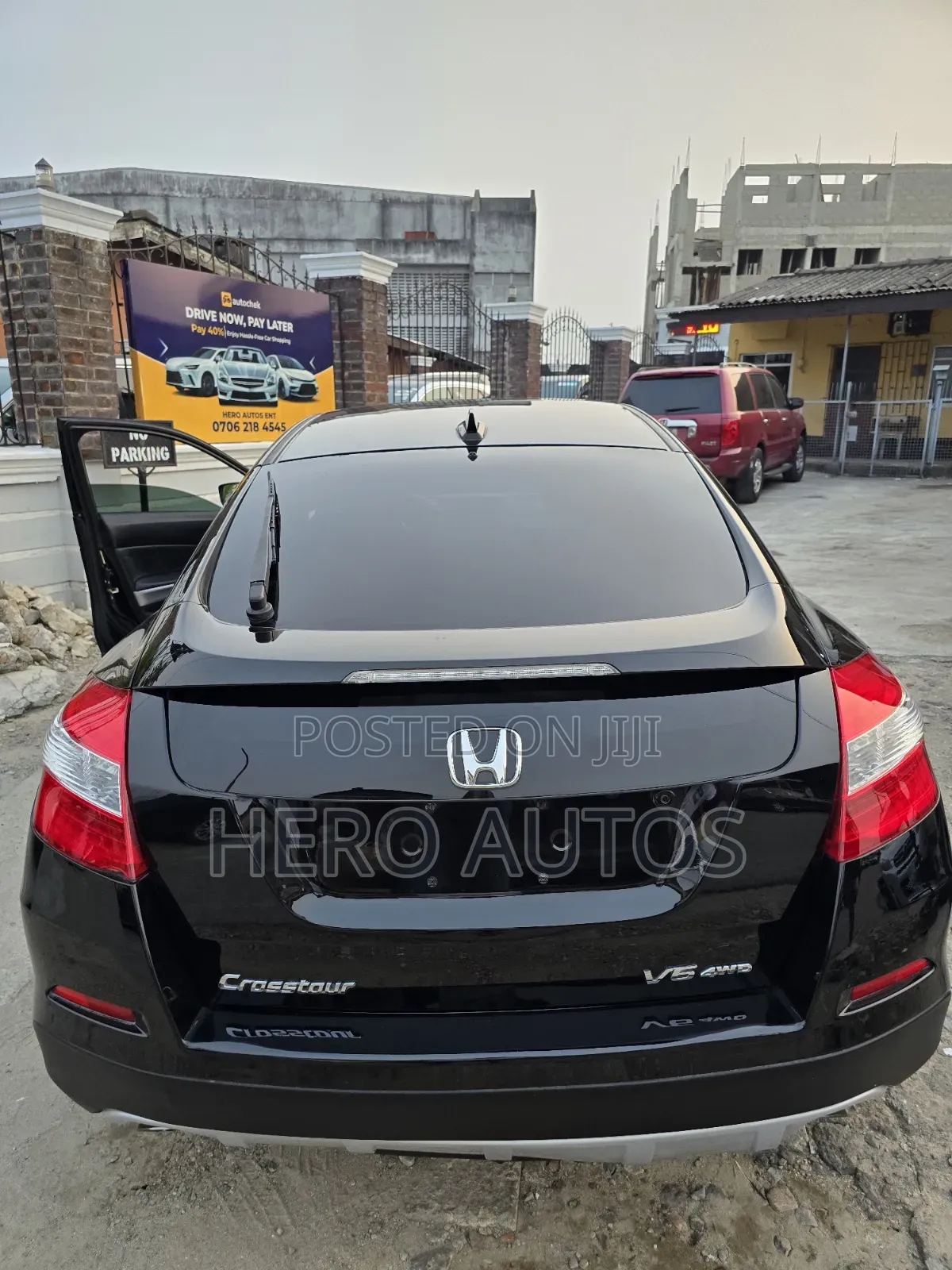 Honda Accord Crosstour EX-L w/Navigation AWD 2014 Black