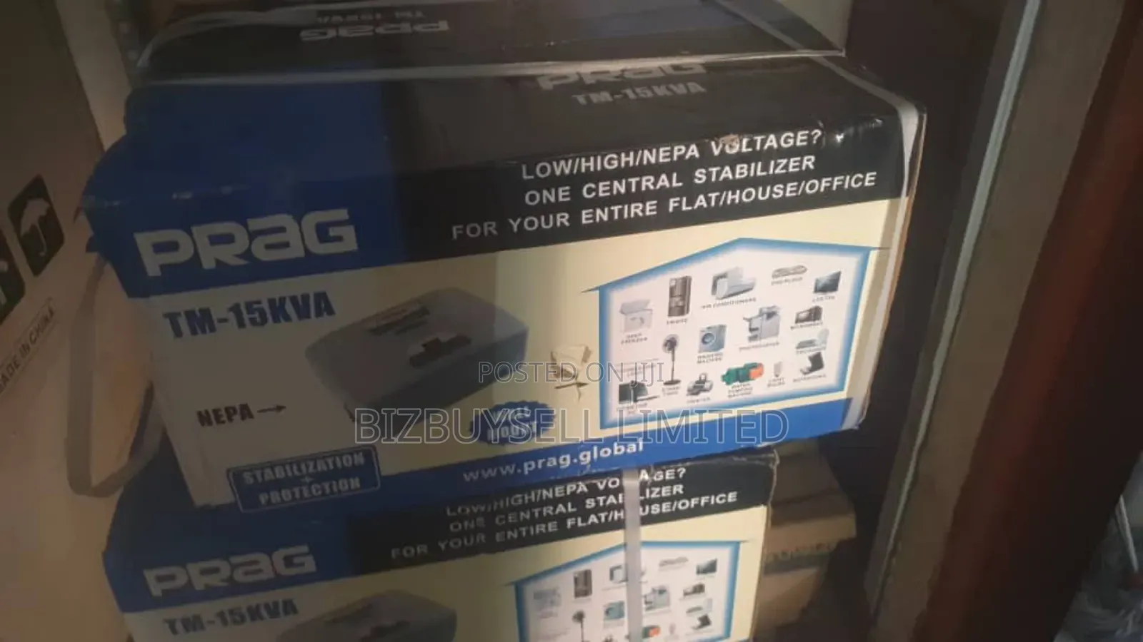 15kva Prag Industrial Wall Mount Stabilizer.