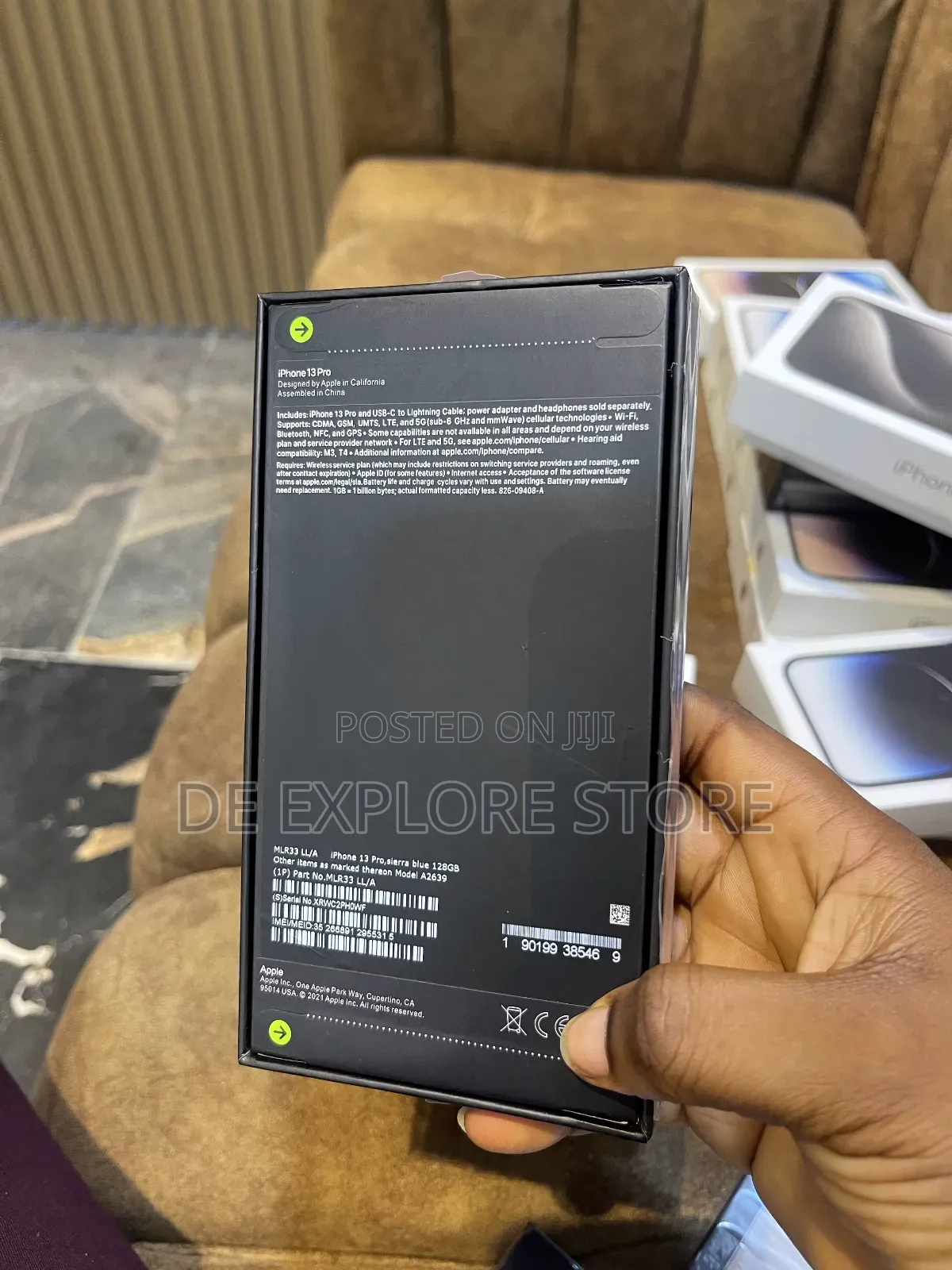 New Apple iPhone 13 Pro 128 GB Black