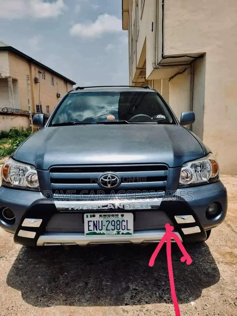 Toyota Highlander 2008 Bumper Guide