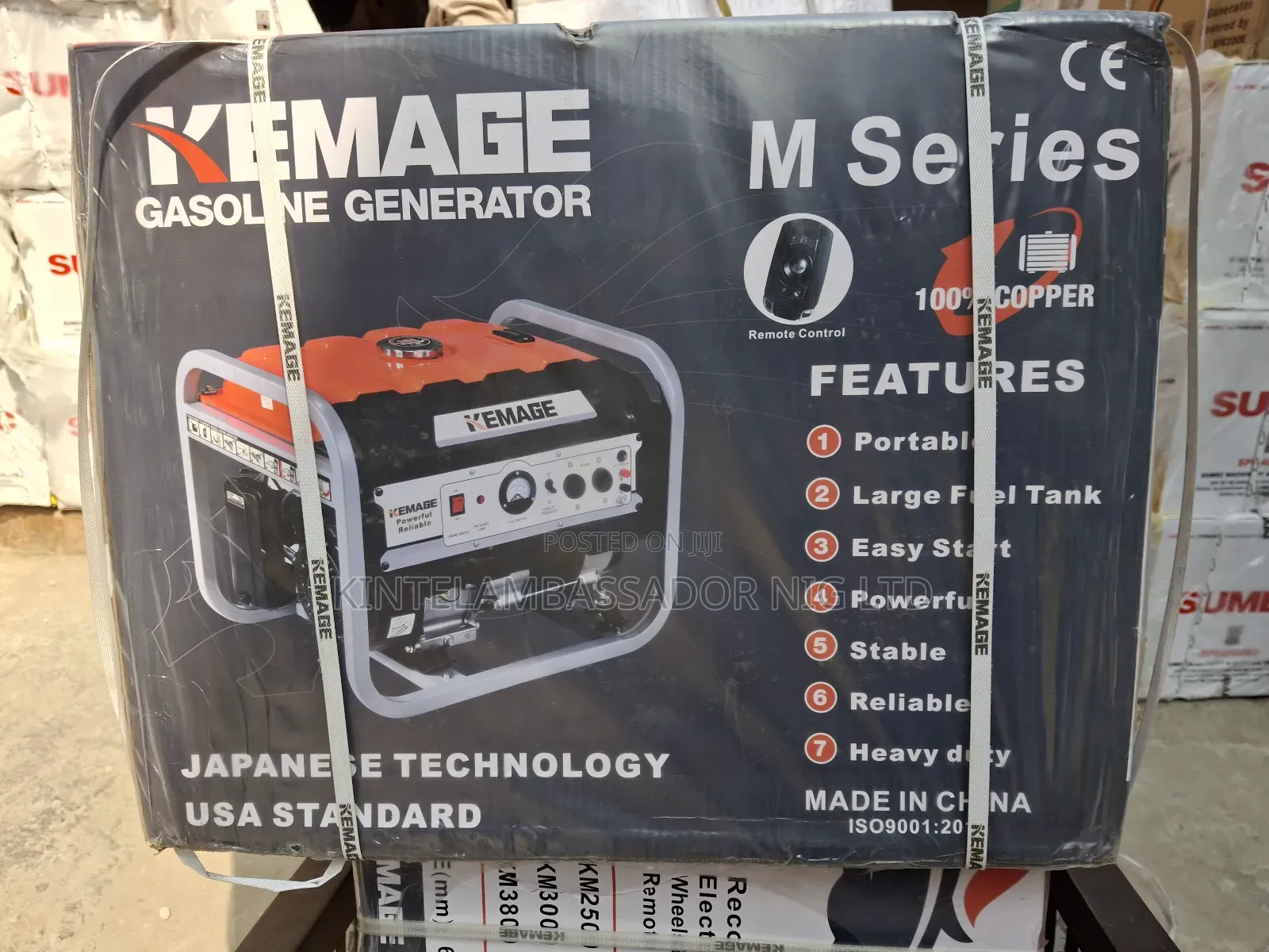 2.5KVA Kemage Gasoline Generator