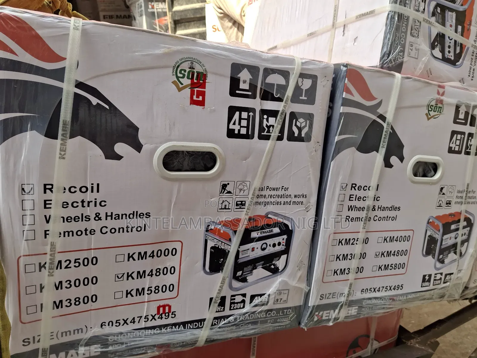 2.5KVA Kemage Gasoline Generator