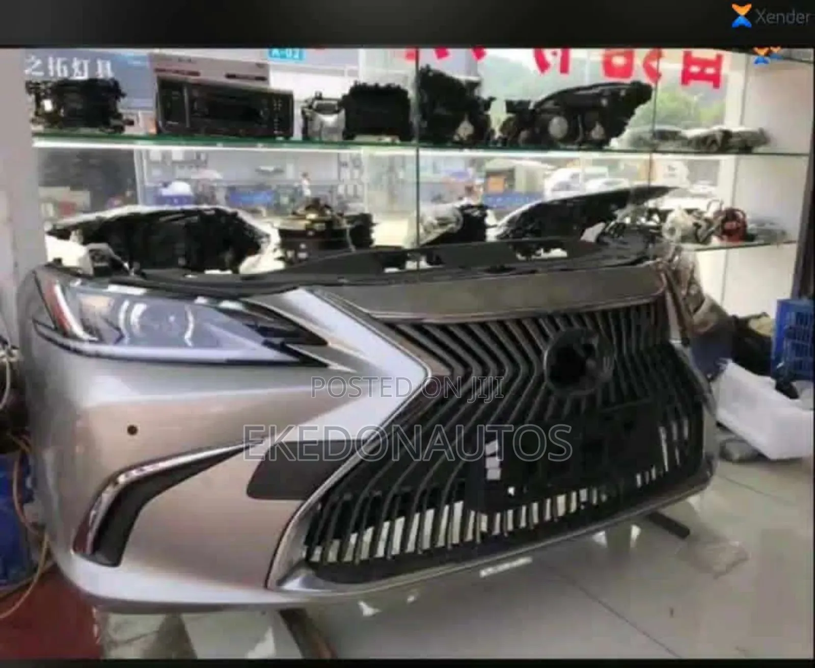 Complete Front Bumper for Lexus Es350 2018 Model