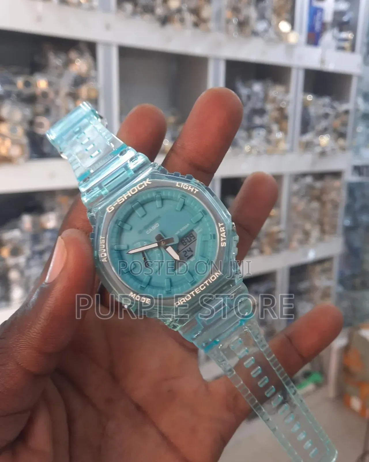 Gshock Transparent Strap