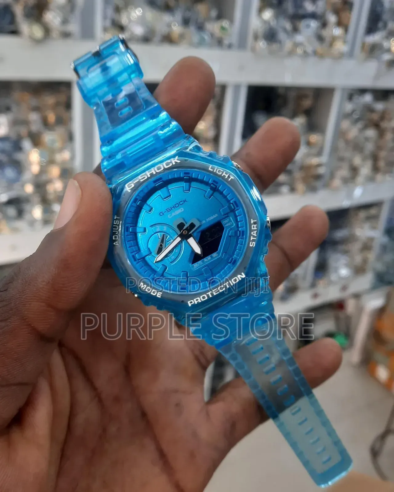Gshock Transparent Strap