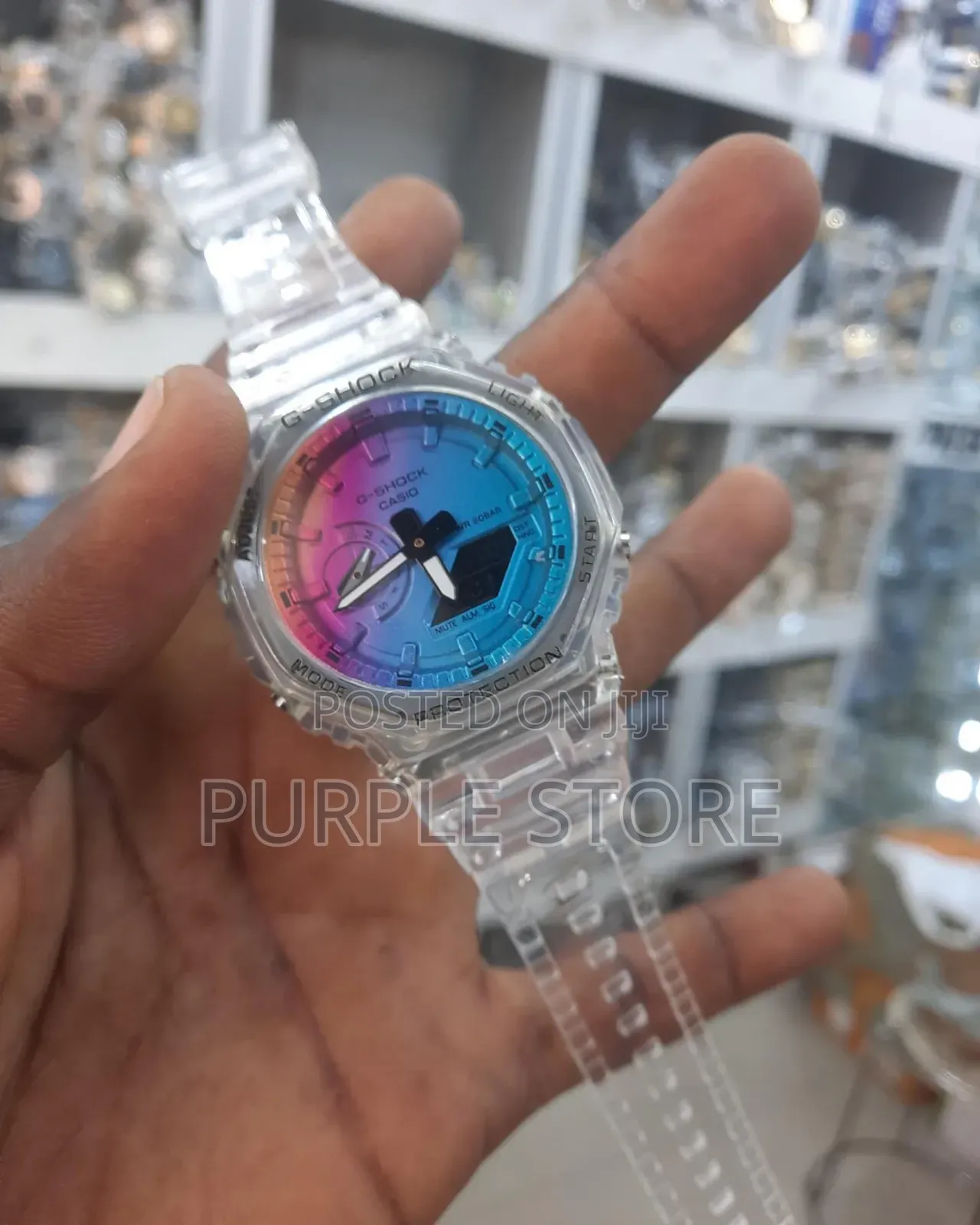 Gshock Transparent Strap