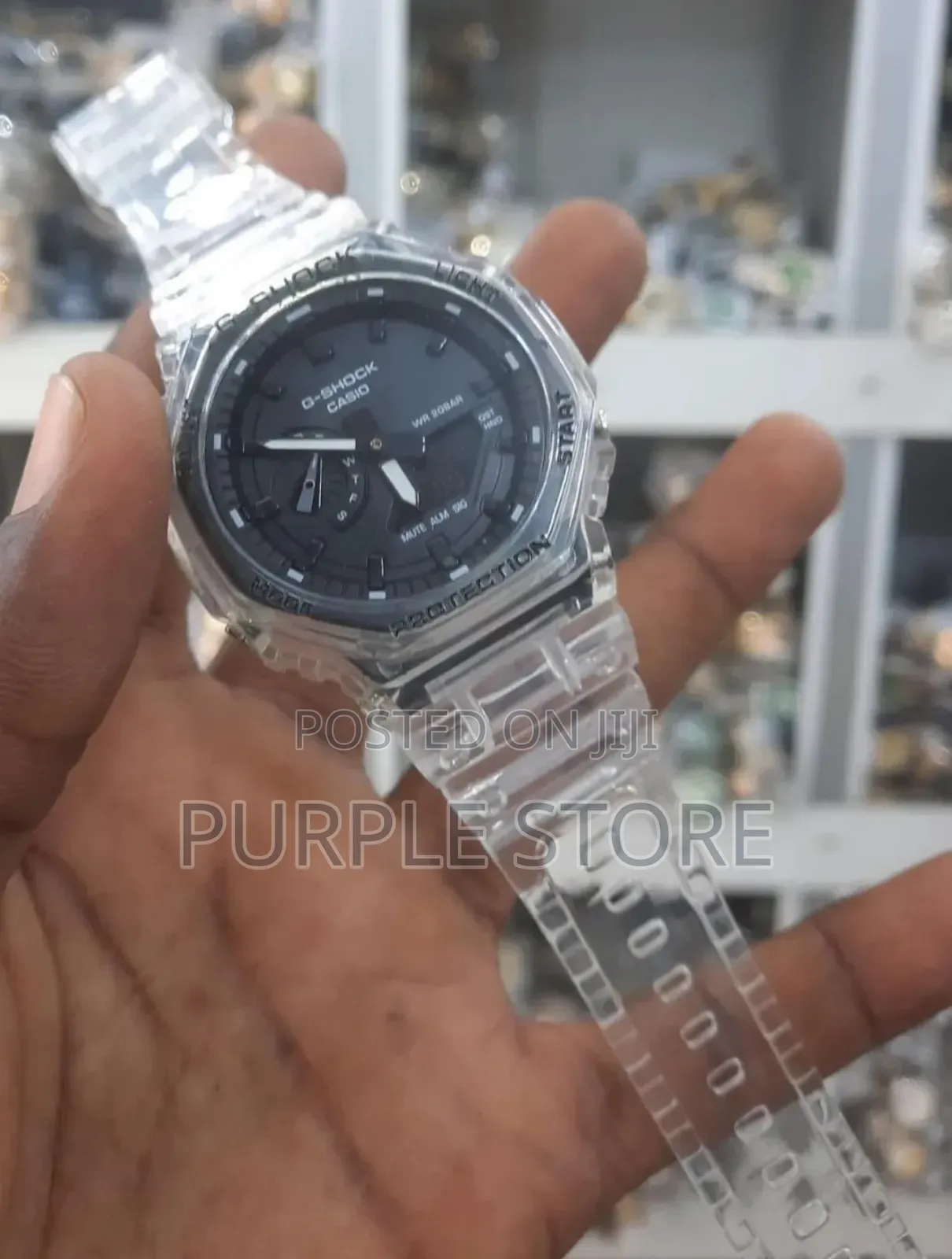 Gshock Transparent Strap