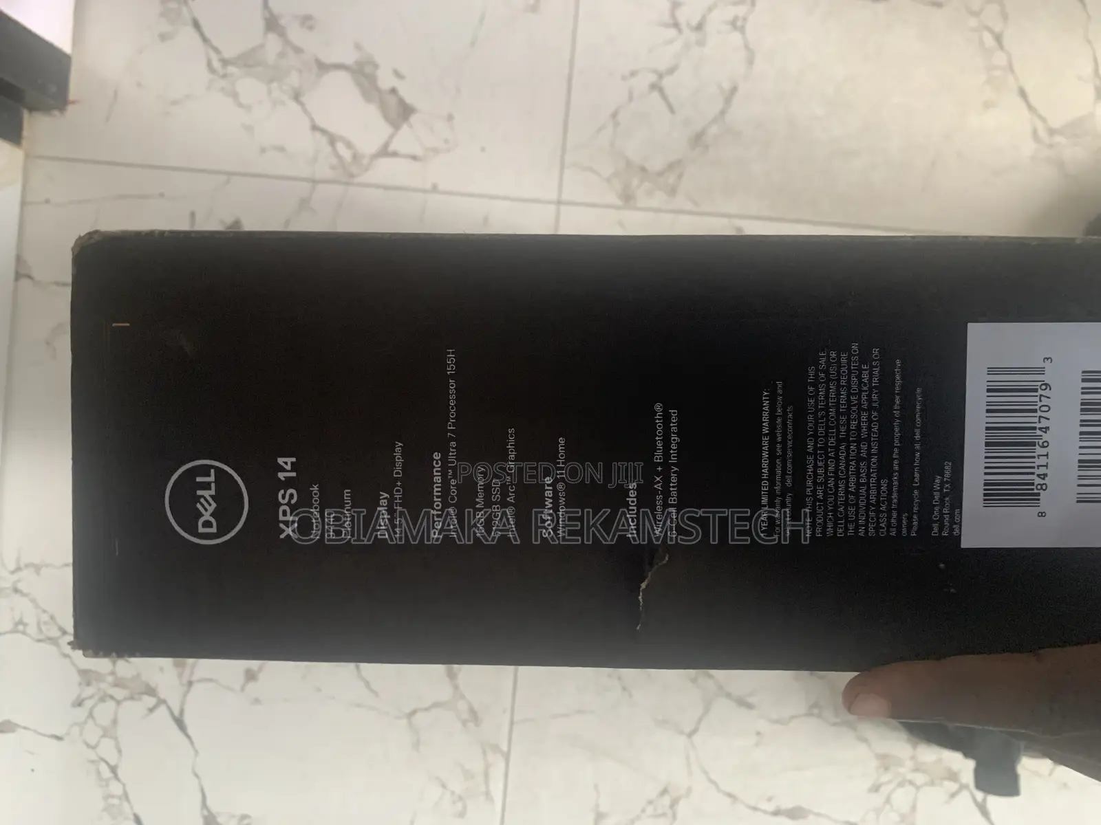 New Laptop Dell XPS 14 9440 16GB Intel Core Ultra 7 SSD 512GB