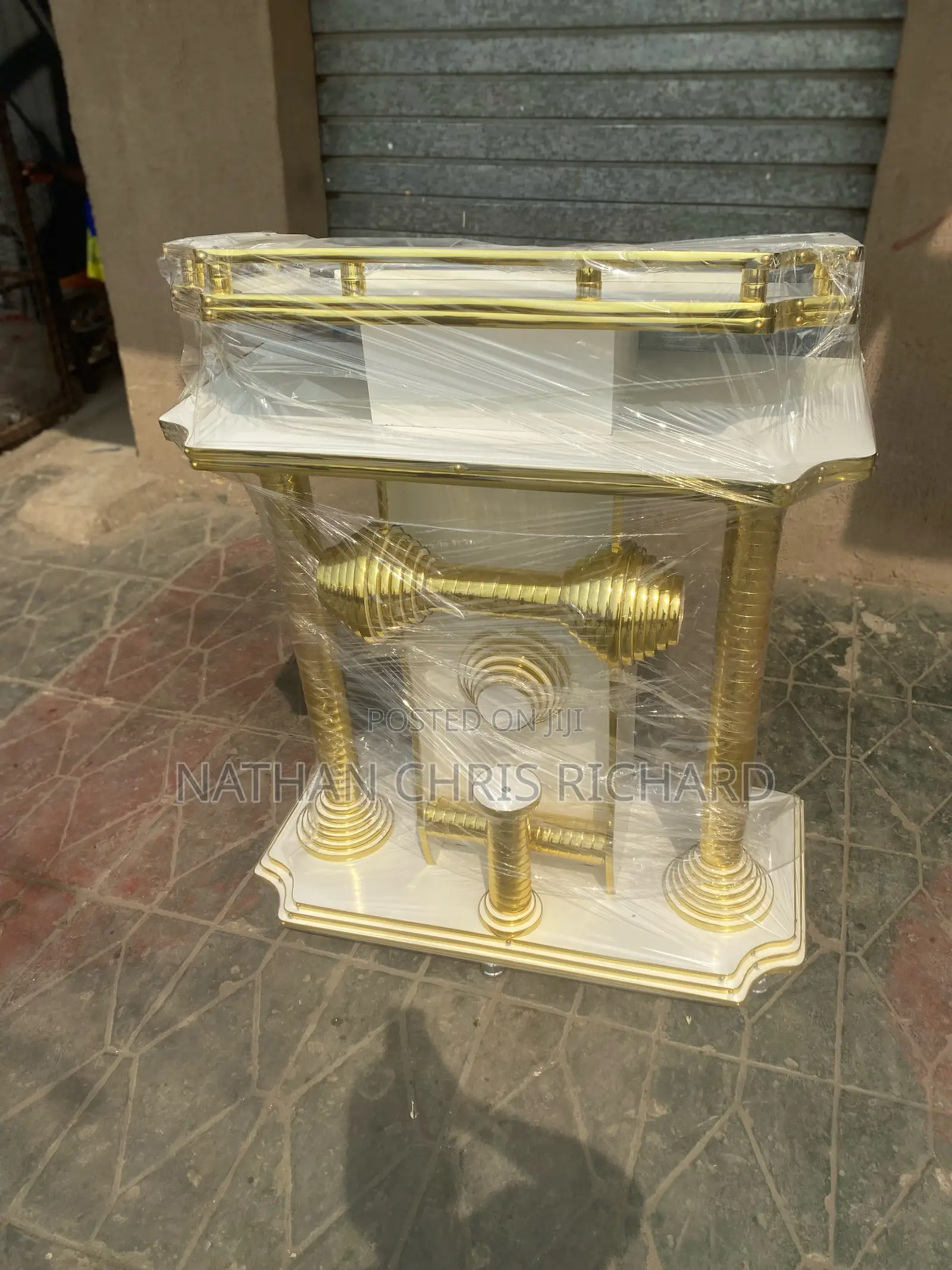 High Level Wooden Pulpit