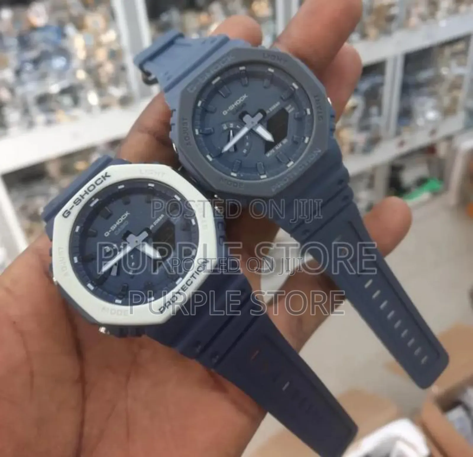 Gshocks Analog and Digital in-Different-Colours