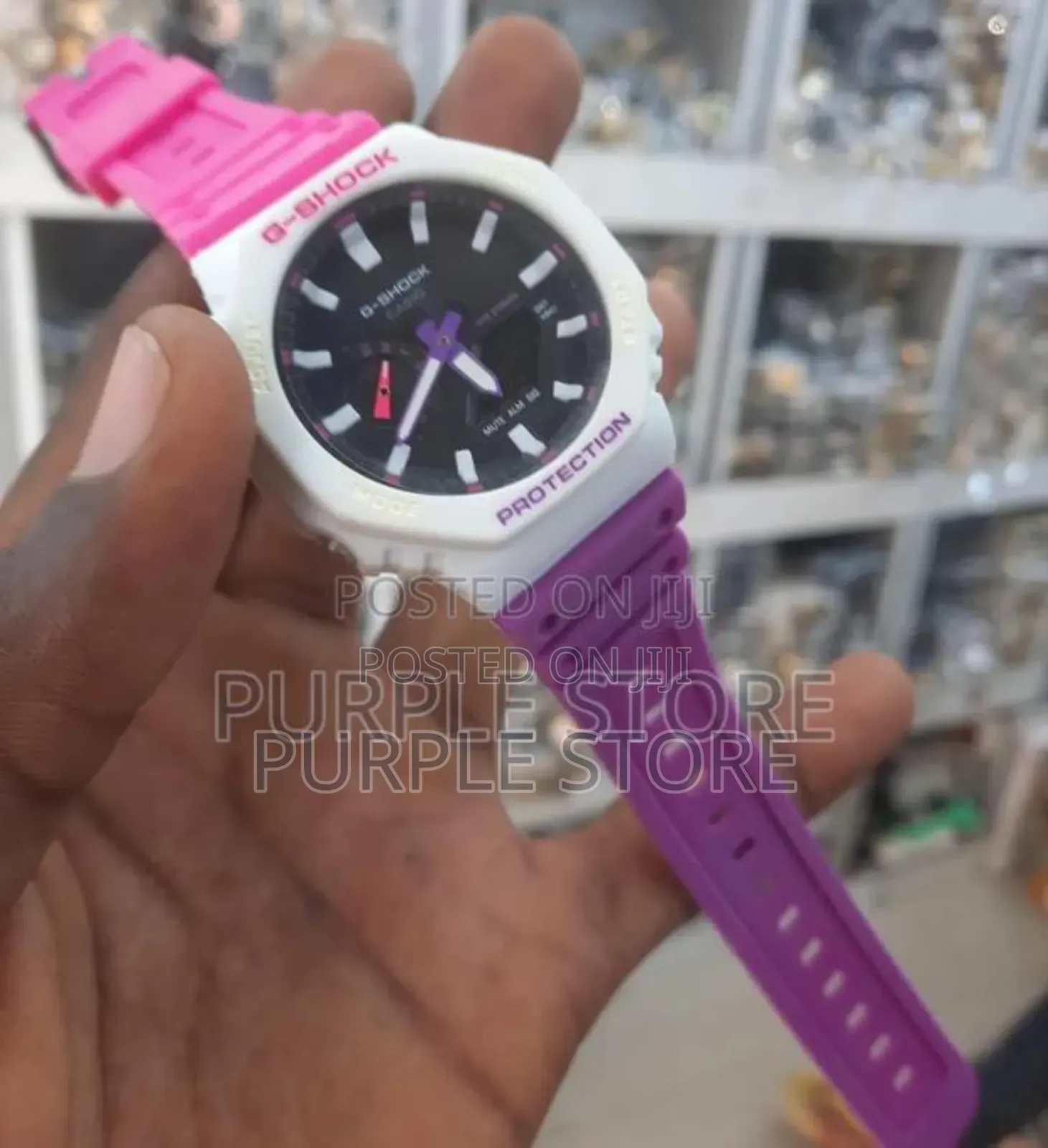 Gshocks Analog and Digital in-Different-Colours