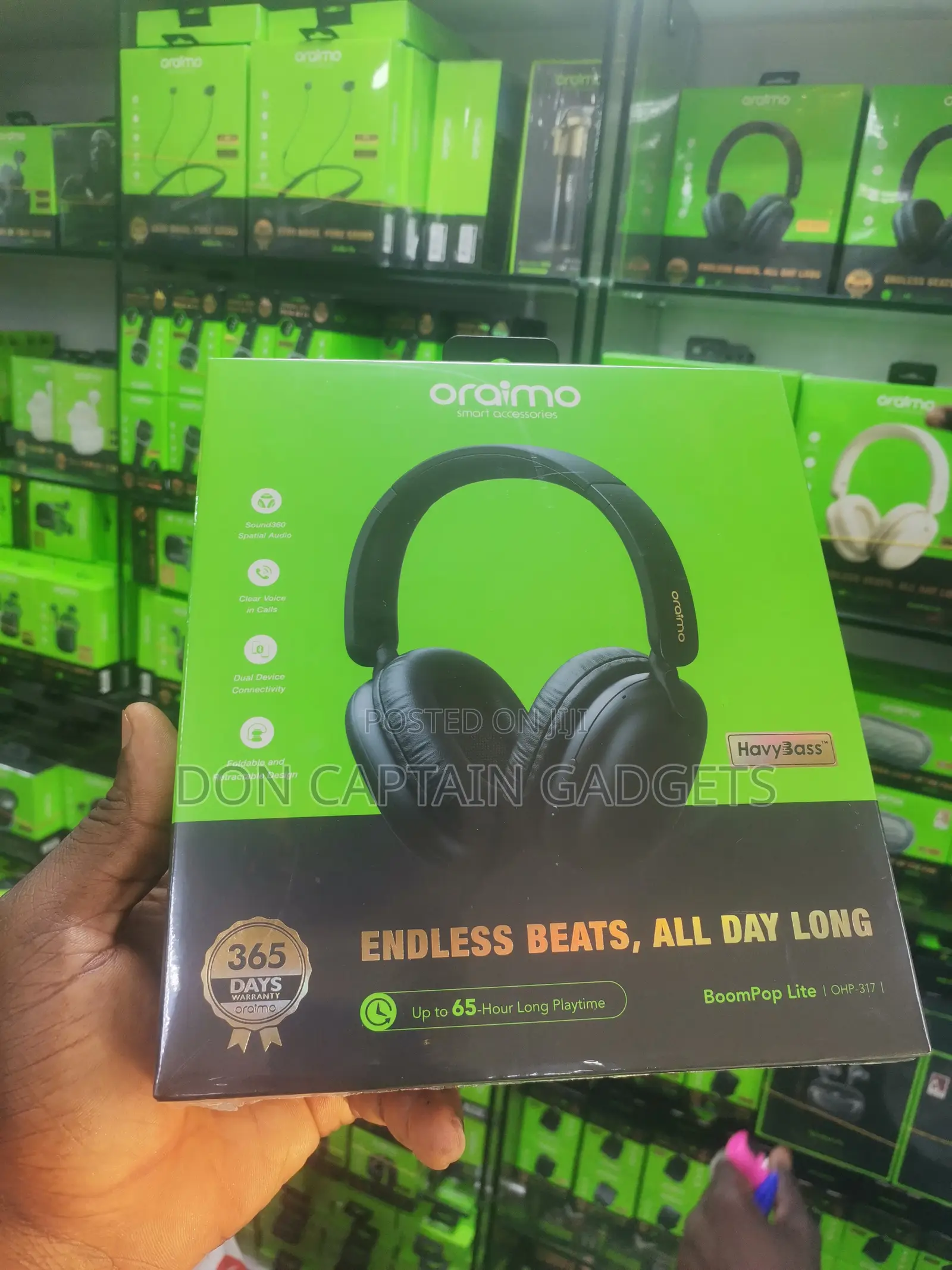Oraimo Boompop Lite Headset