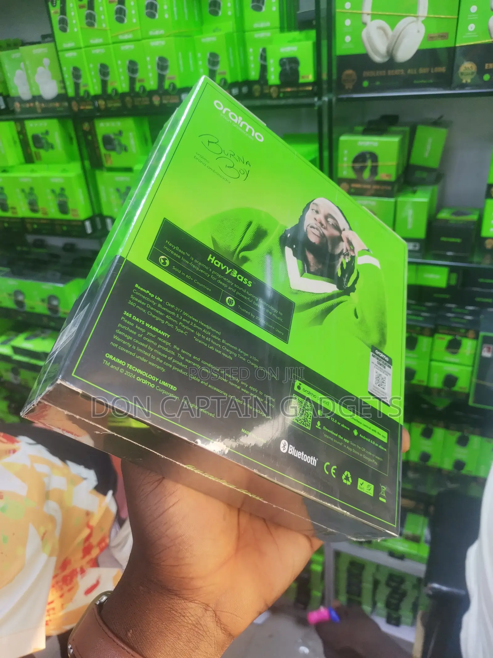 Oraimo Boompop Lite Headset