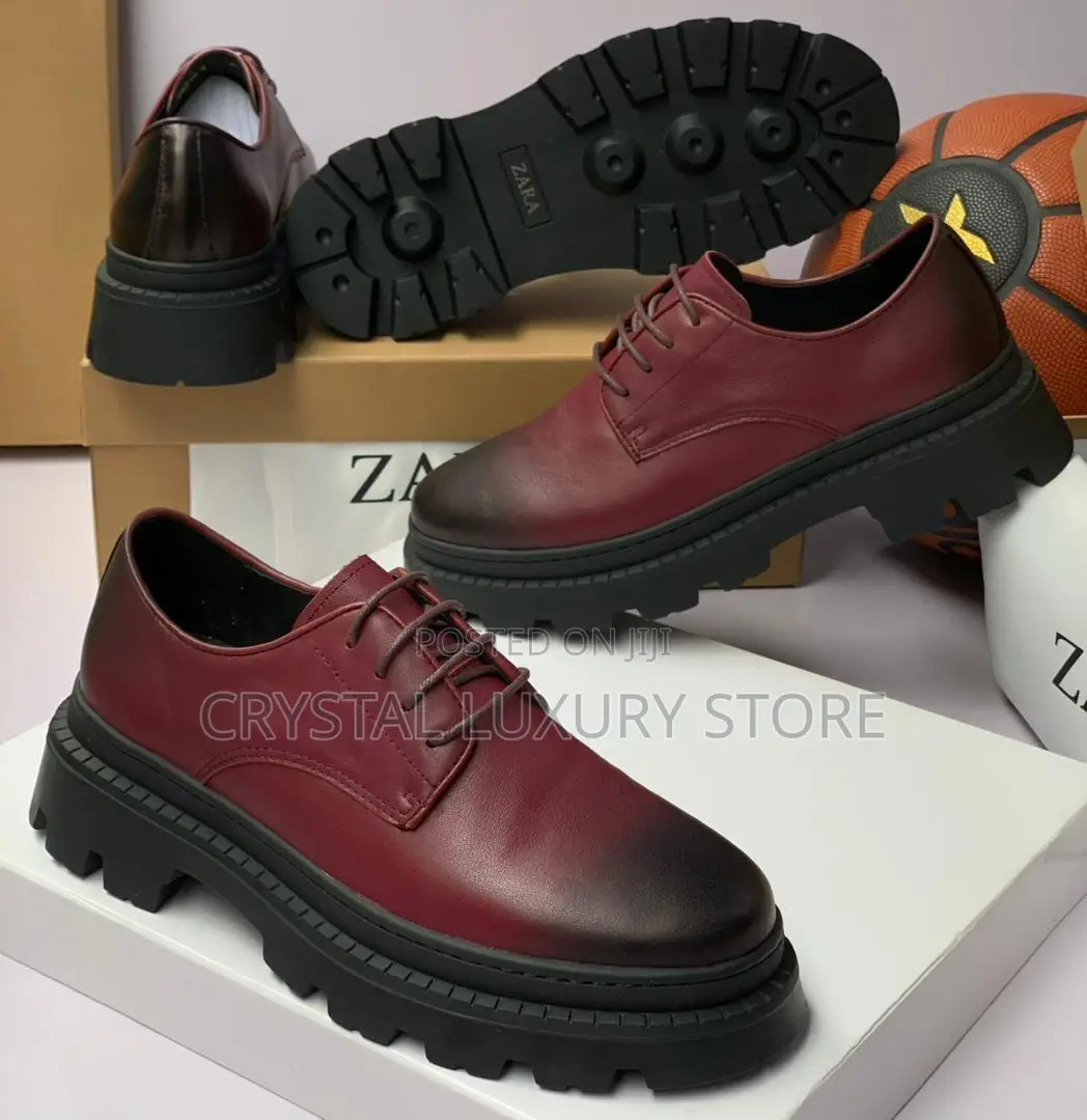 High Quality Luxury Men Genuine Leather Zara Shoe