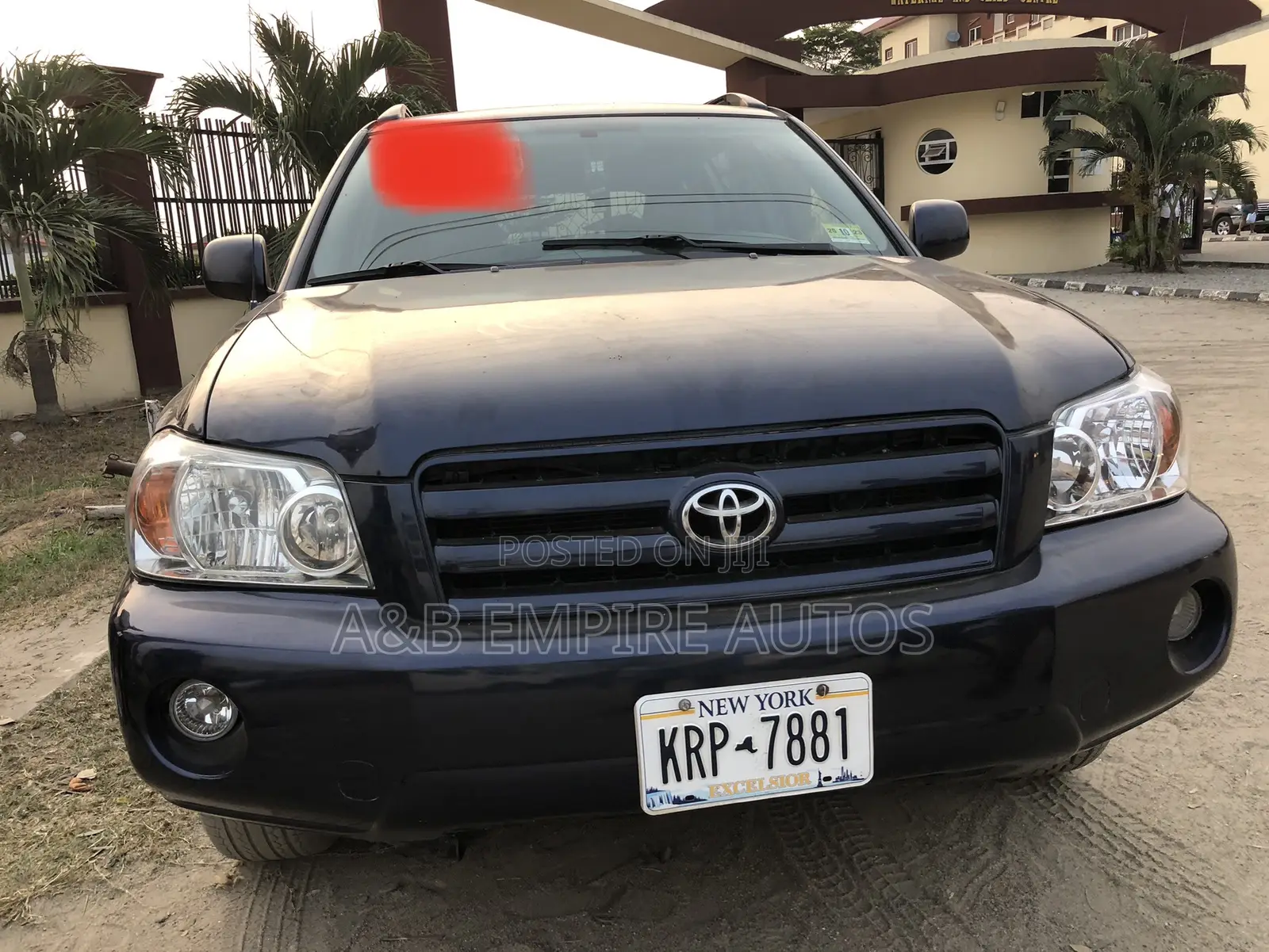 Toyota Highlander 2007 Blue