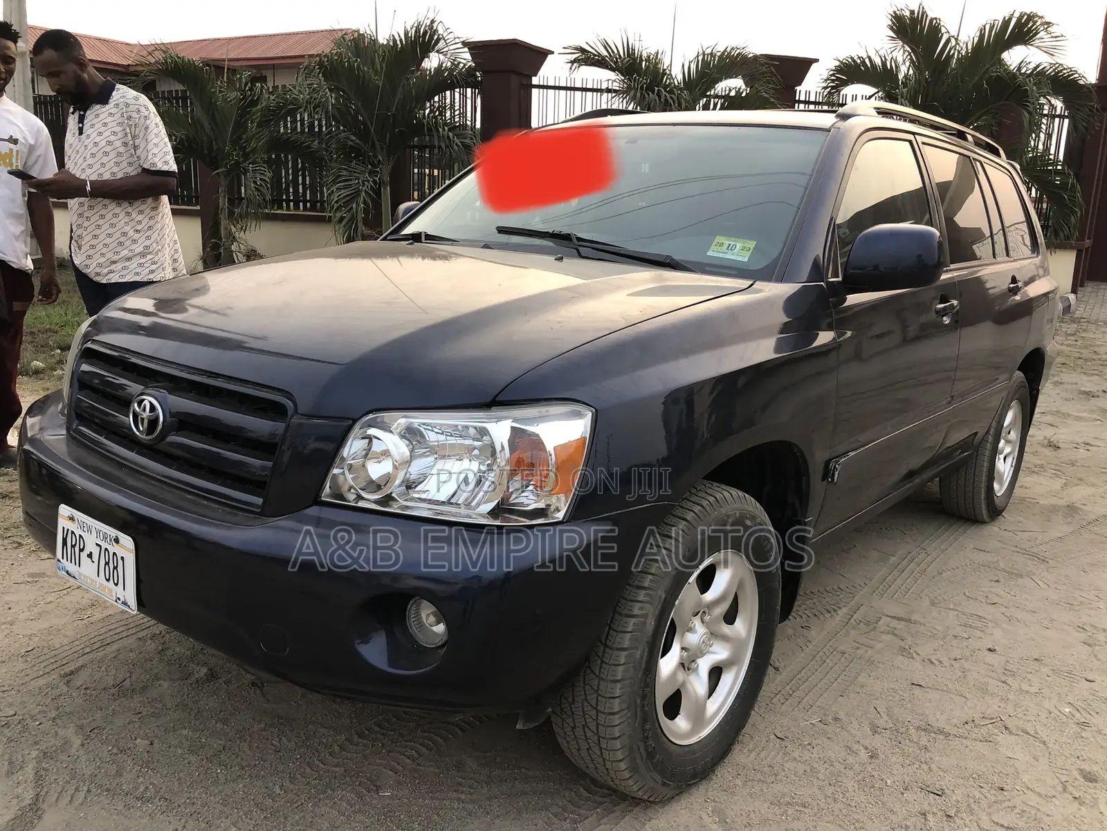 Toyota Highlander 2007 Blue