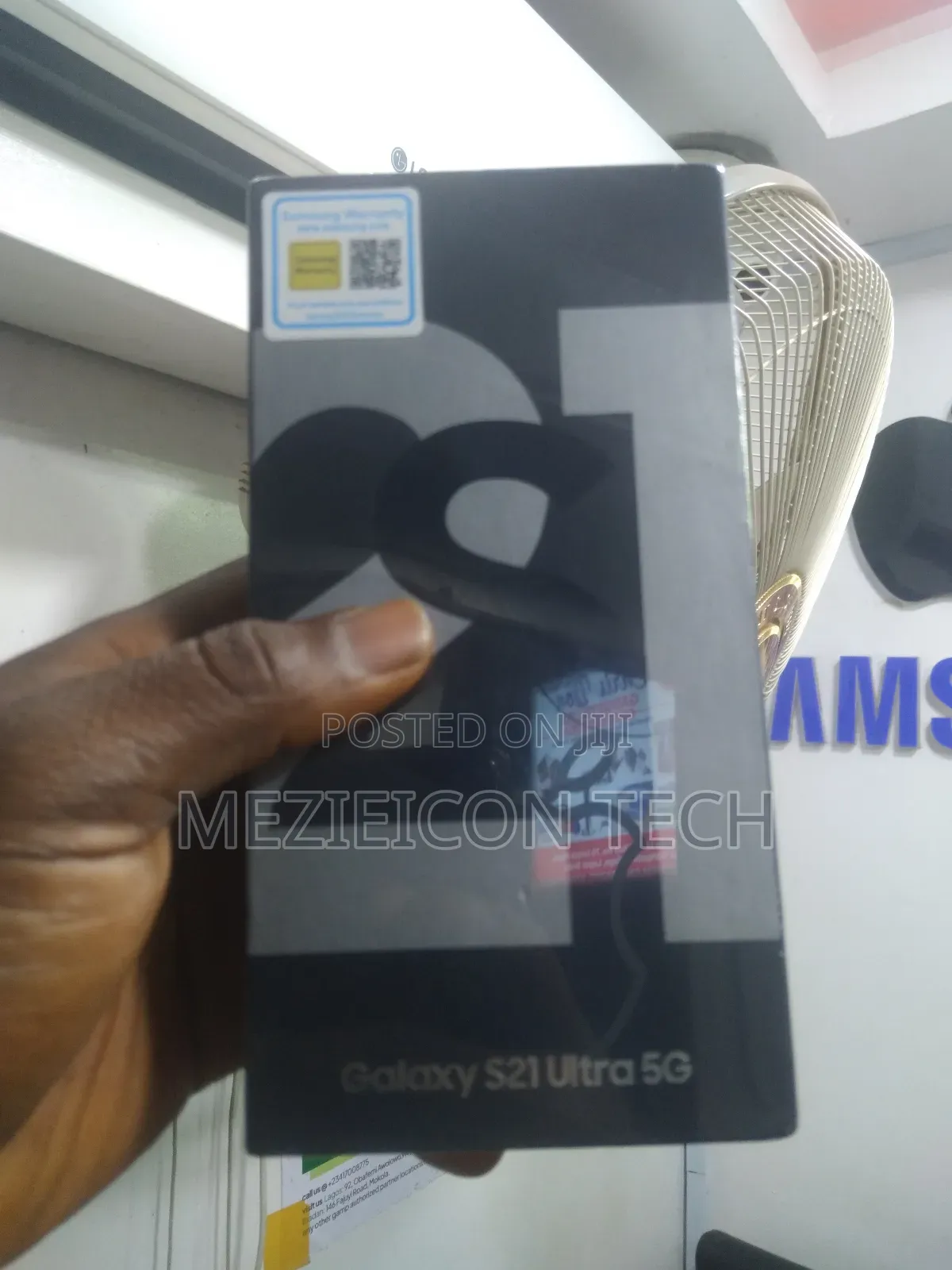 New Samsung Galaxy S21 Ultra 5G 256 GB Black