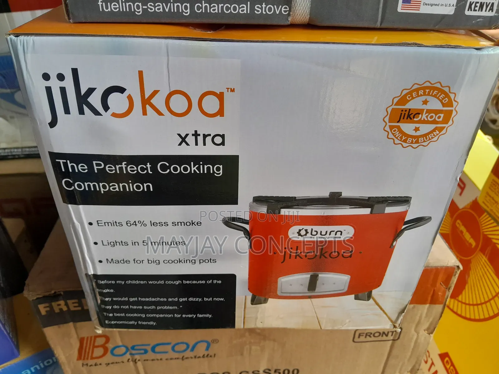 Jikokoa Xtra Charcoal Cooking Stove-Biggest Size