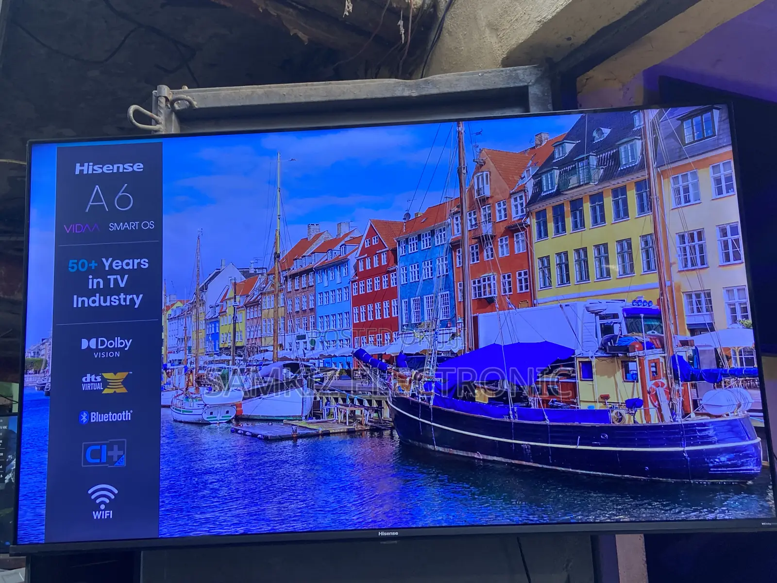 50 Inches Hisense A6 Series Uhd Vidaa Tv