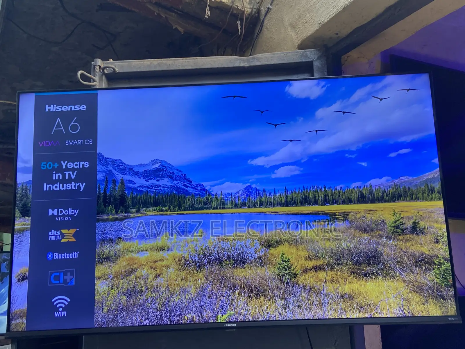 50 Inches Hisense A6 Series Uhd Vidaa Tv