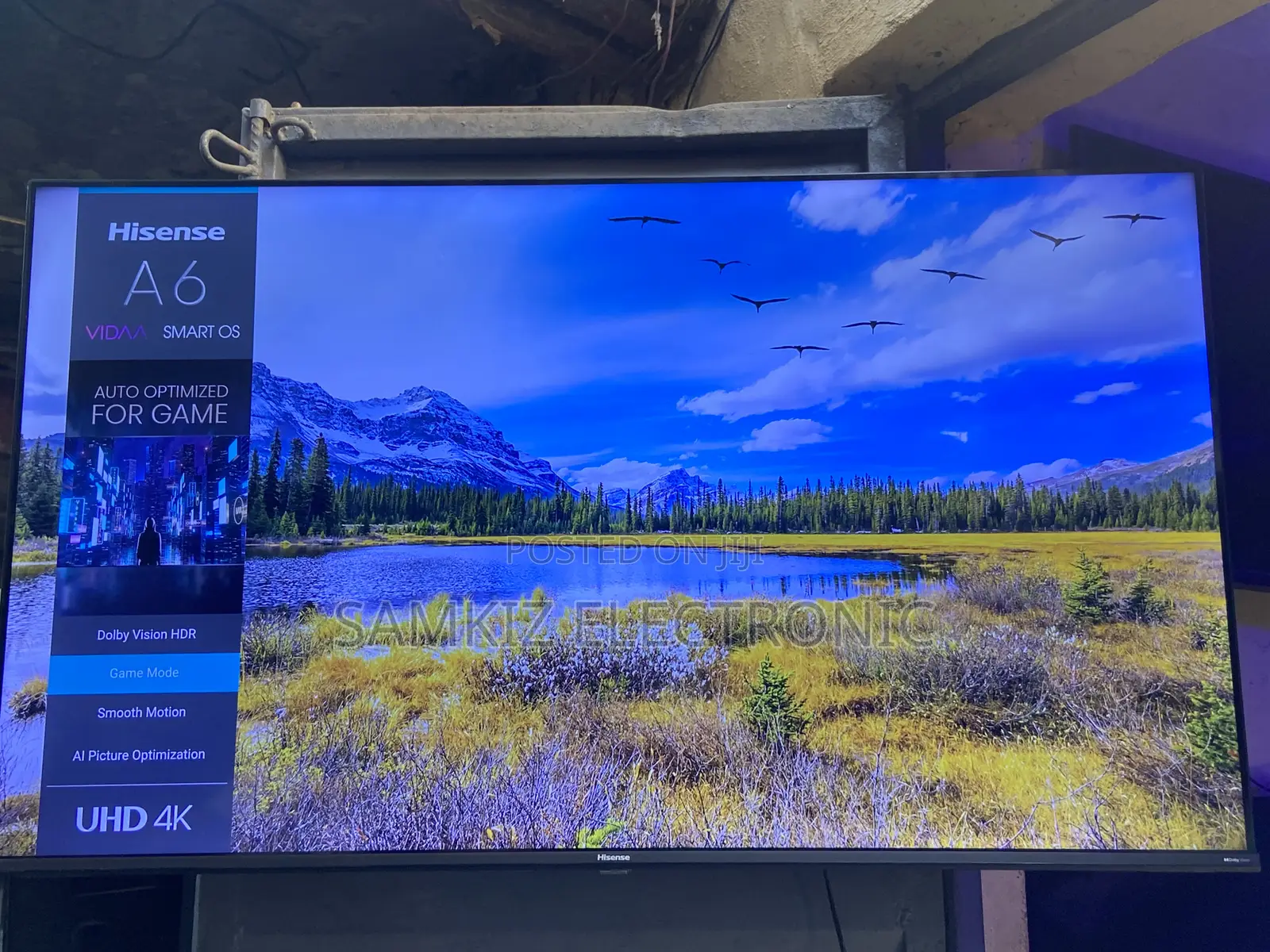 50 Inches Hisense A6 Series Uhd Vidaa Tv