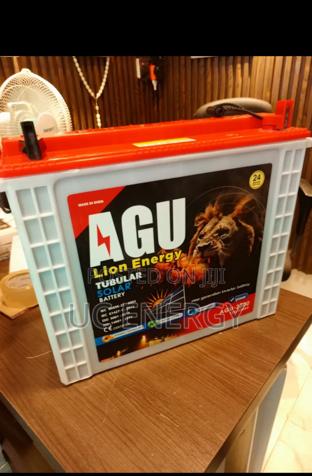 220A AGU Tubular Battery 12v