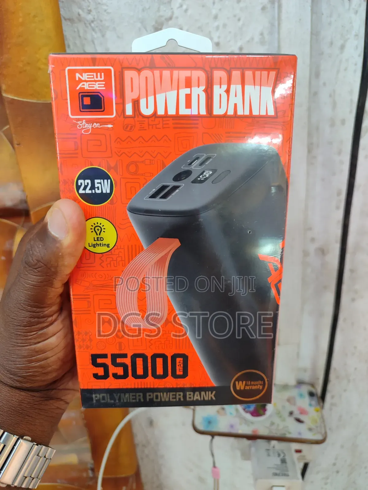 New Age 55,000mah Power Bank 22.5w