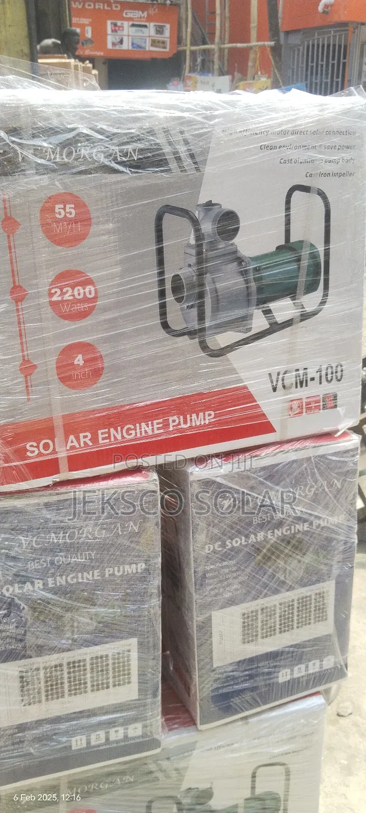 DC Solar Engine Pump 3hp 2.2kw, 4inches 2200watts.