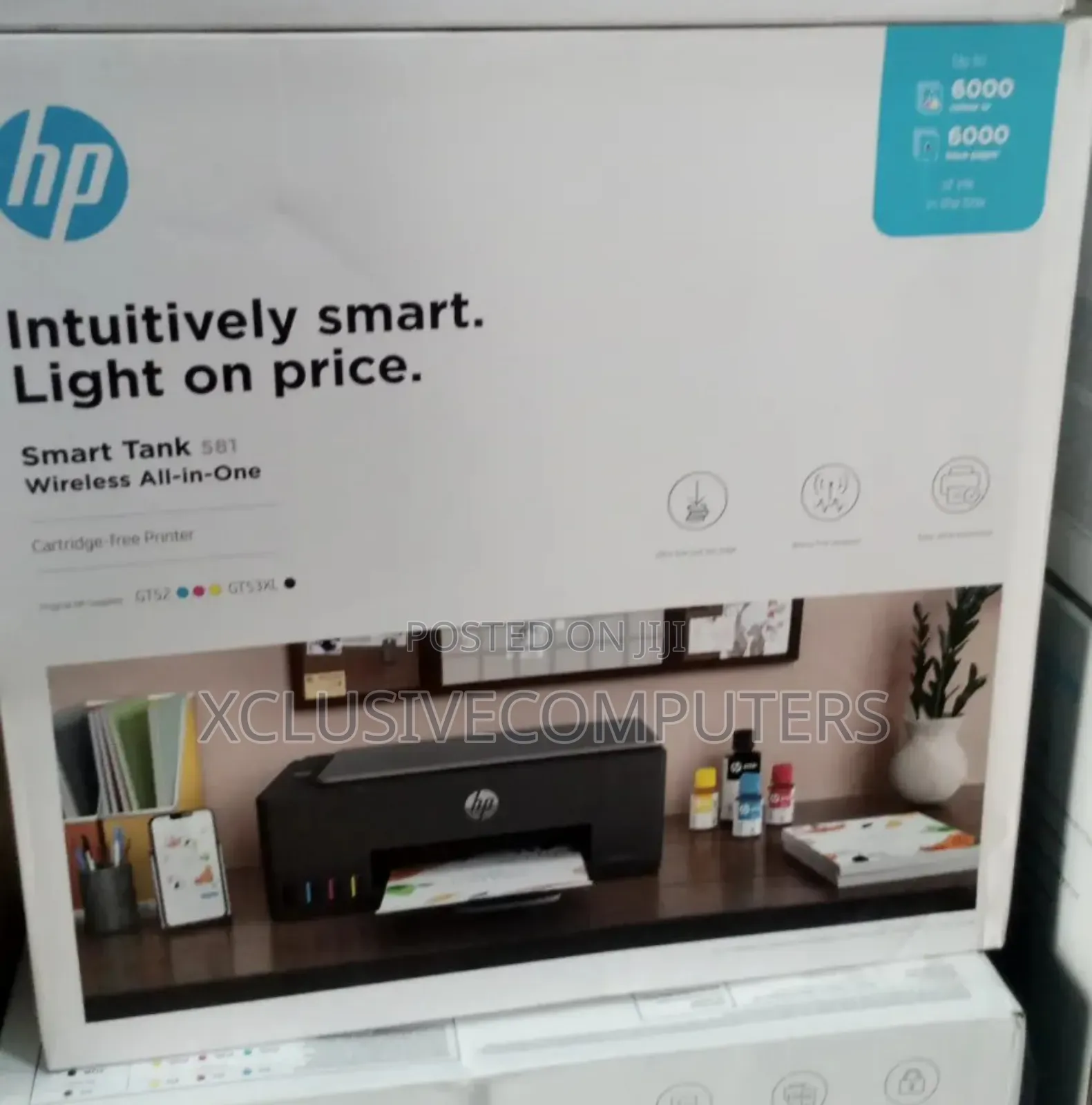 Hp Smart Tank 581 Wireless All-in-One