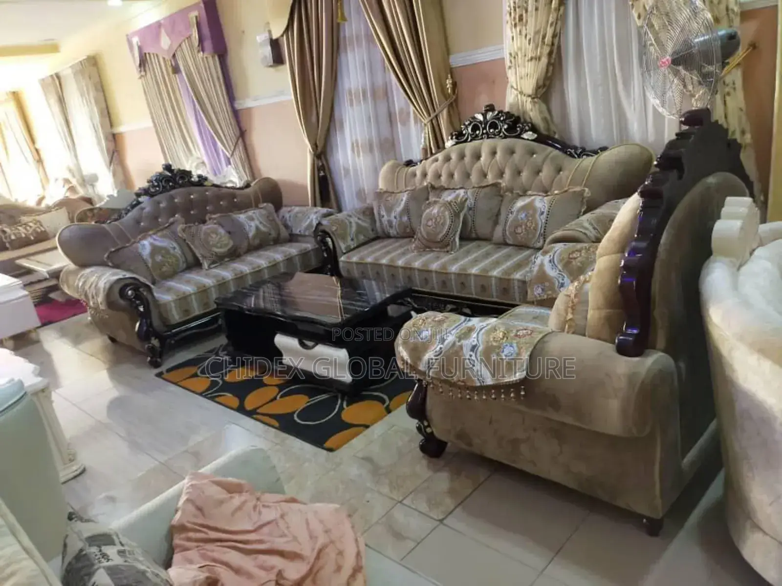 Set of Royal Sofa Chairs