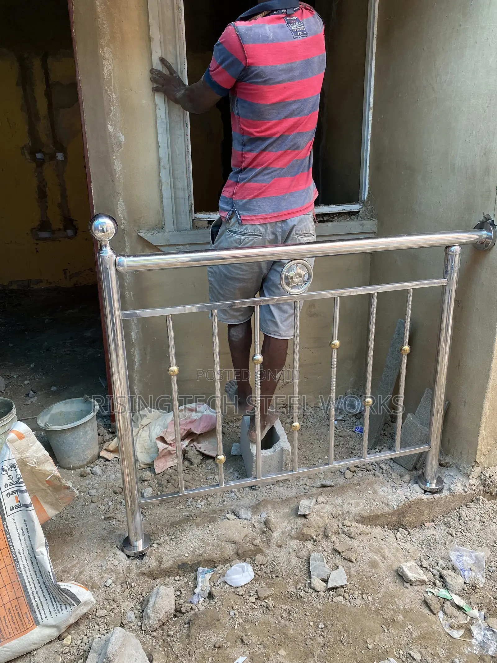 Aluminum Stainless Handrail