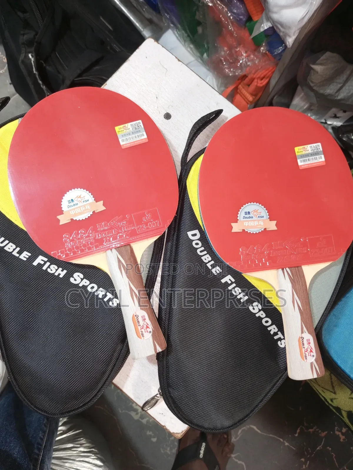 Double Fish Table Tennis Rackets