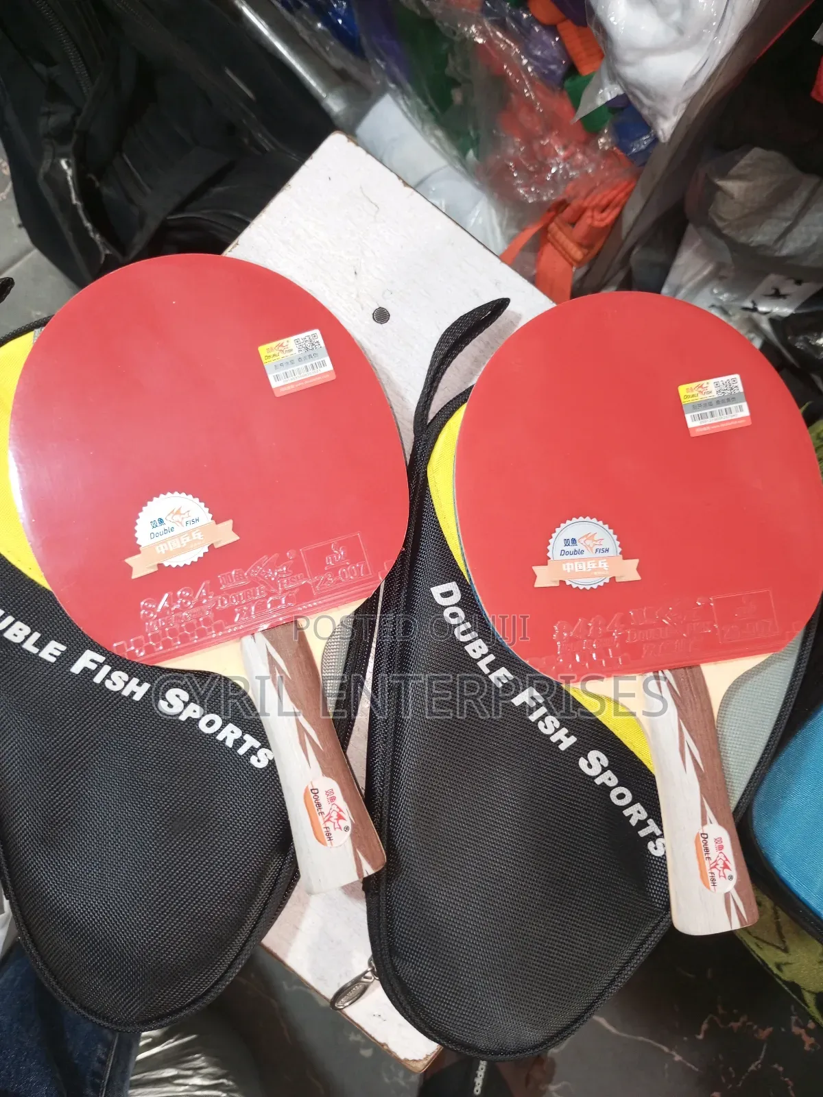 Double Fish Table Tennis Rackets