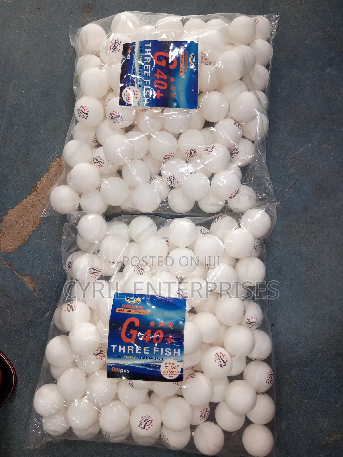 Quality Table Tennis Balls (100 Pieces)