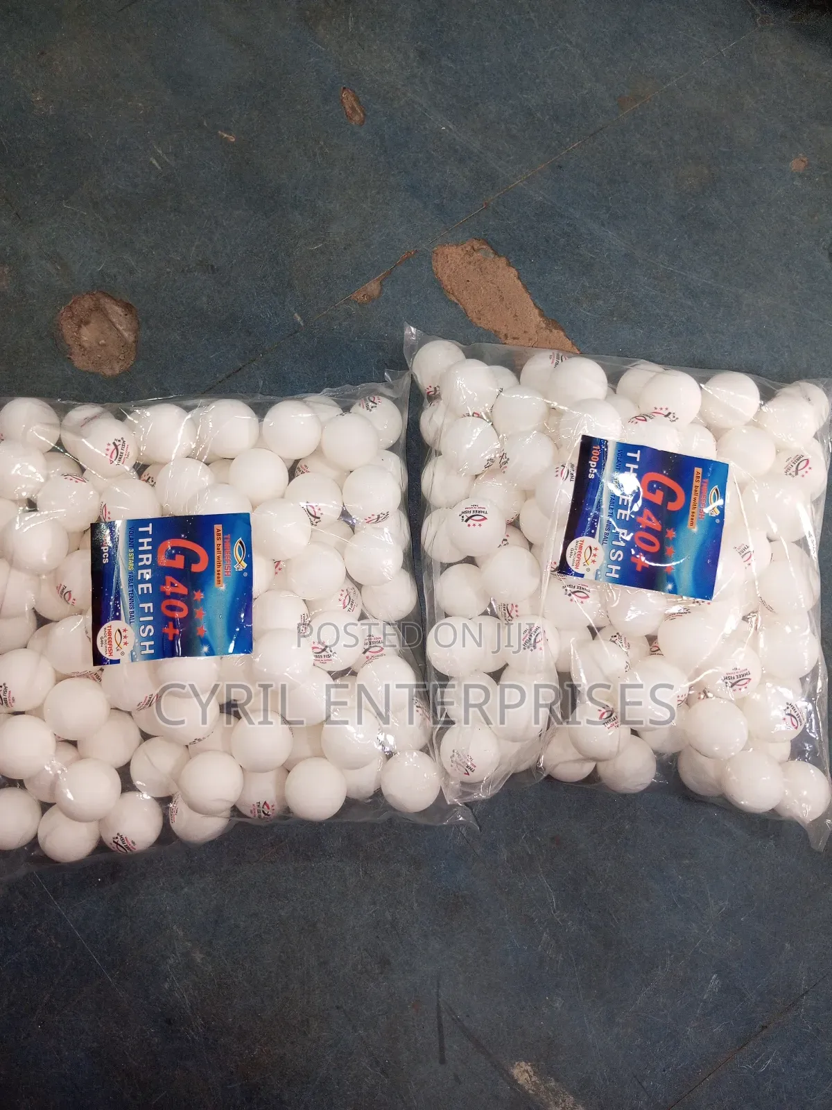 Quality Table Tennis Balls (100 Pieces)