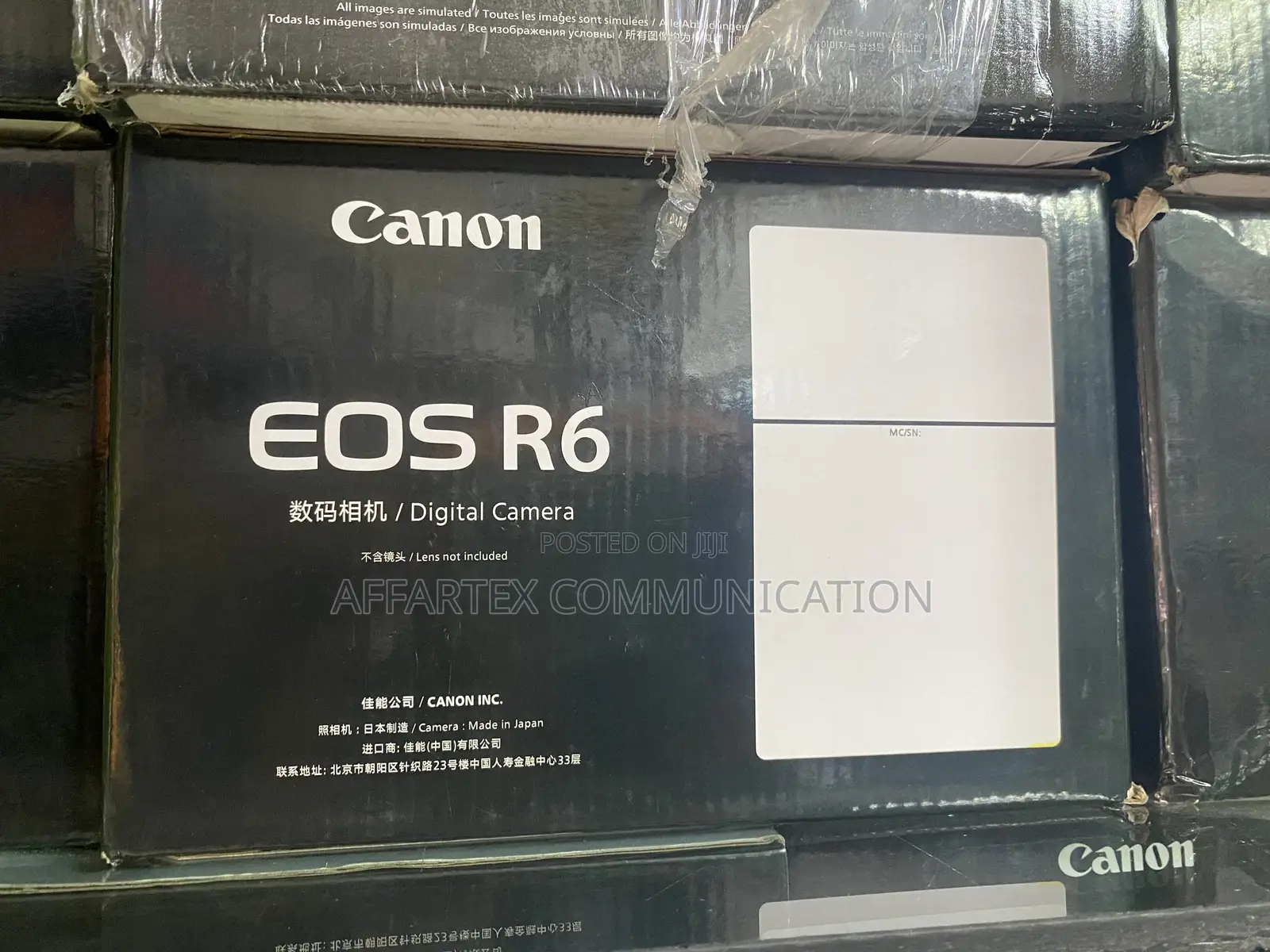 R6 Canon DSRL Camera