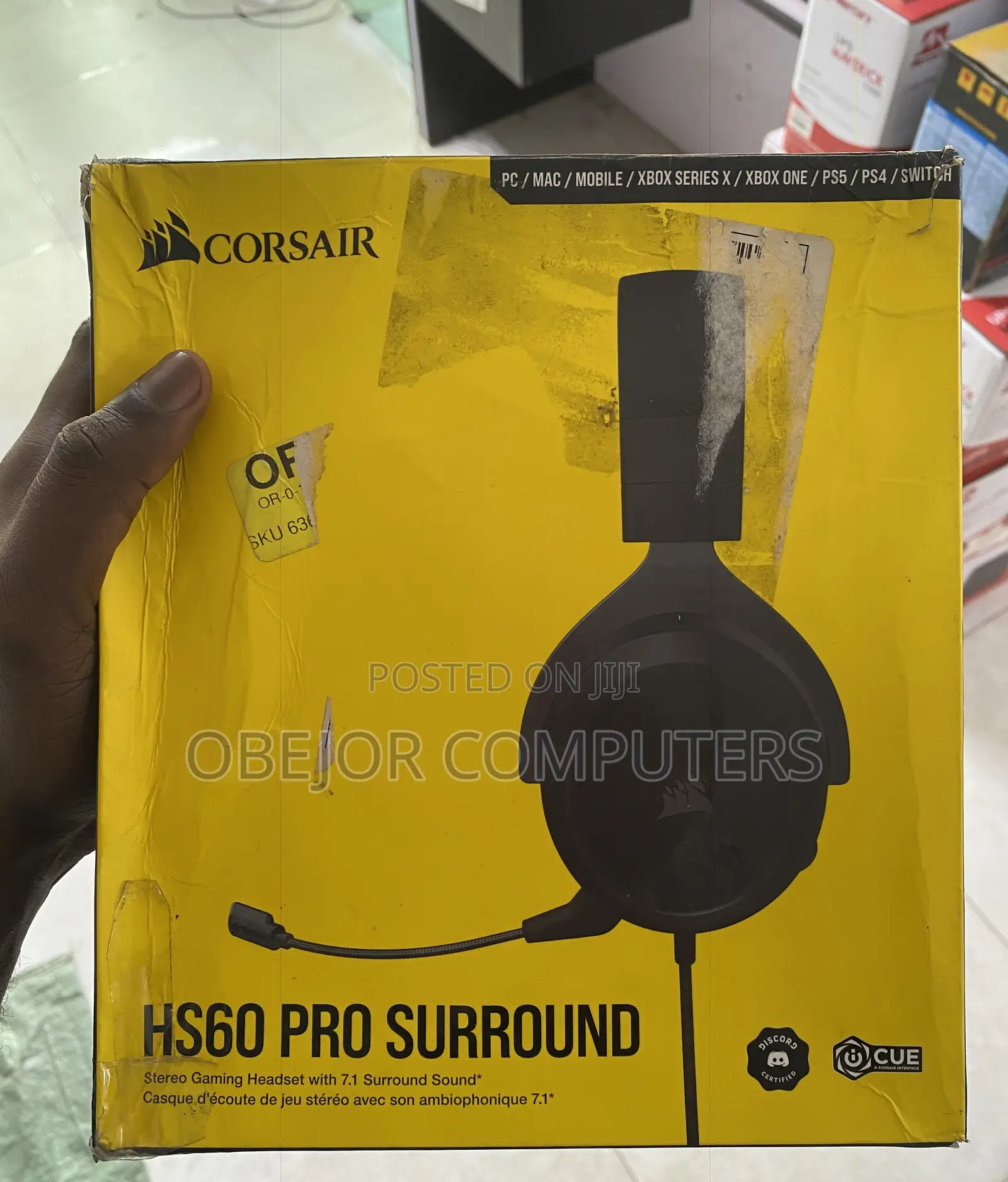 Corsair Hs60 Pro 7.1 Virtual Surround Sound Gaming Headset